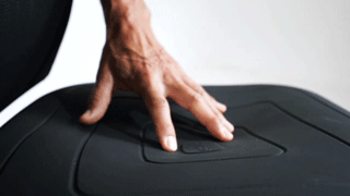 Load video: Ergonomic Chair for work and fitness