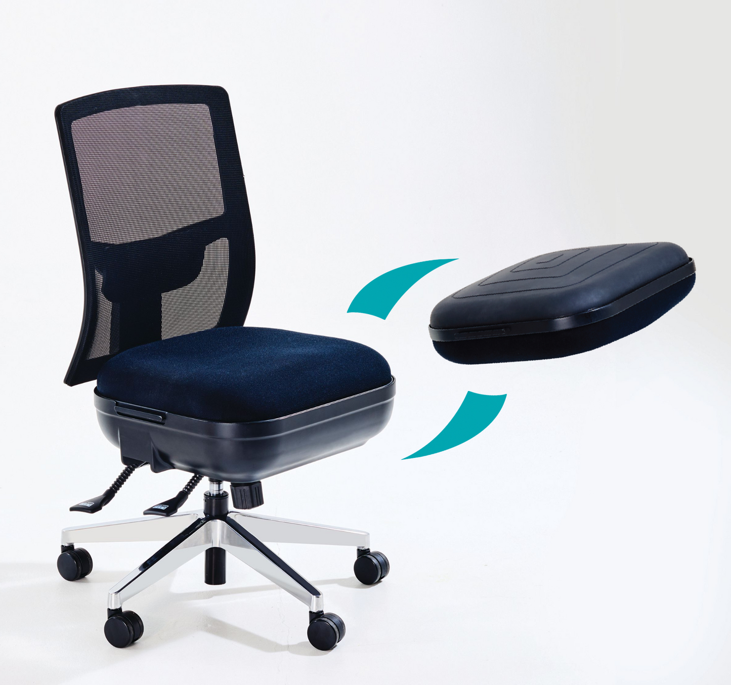 ErgoFlip Deluxe 2-in-1 Active Ergonomic Office Chair