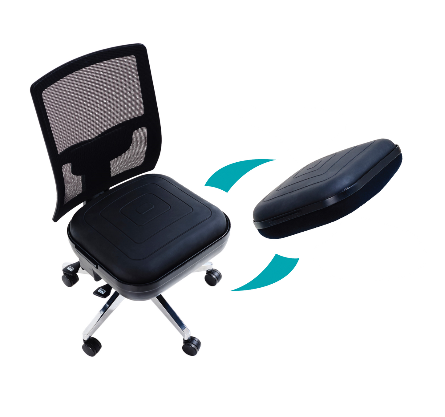 ErgoFlip Deluxe 2-in-1 Active Ergonomic Office Chair